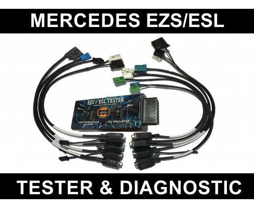 Mercedes, VW Crafter EZS ESL Tester + Diagnostic