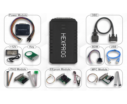 Microtronik HexTag avec programmeur HexProg fonction BDM