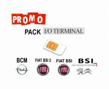 Option IO terminal pack FIAT PSA BSI OPEL BCM