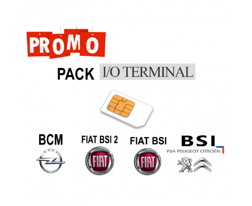 Option IO terminal pack FIAT PSA BSI OPEL BCM